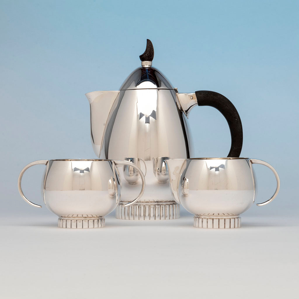 Frank W. Smith Silver Co. Mid-Century Modern Sterling Silver
