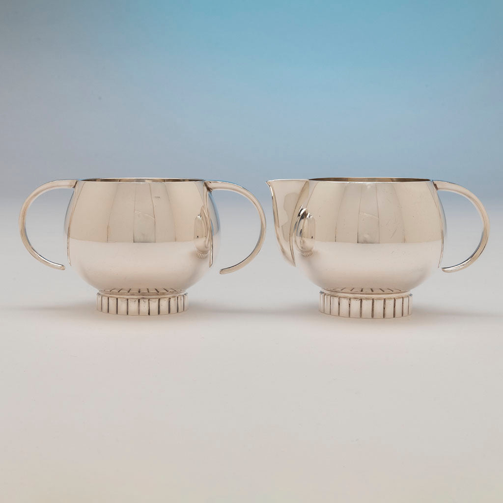 Frank W. Smith Silver Co. Mid-Century Modern Sterling Silver