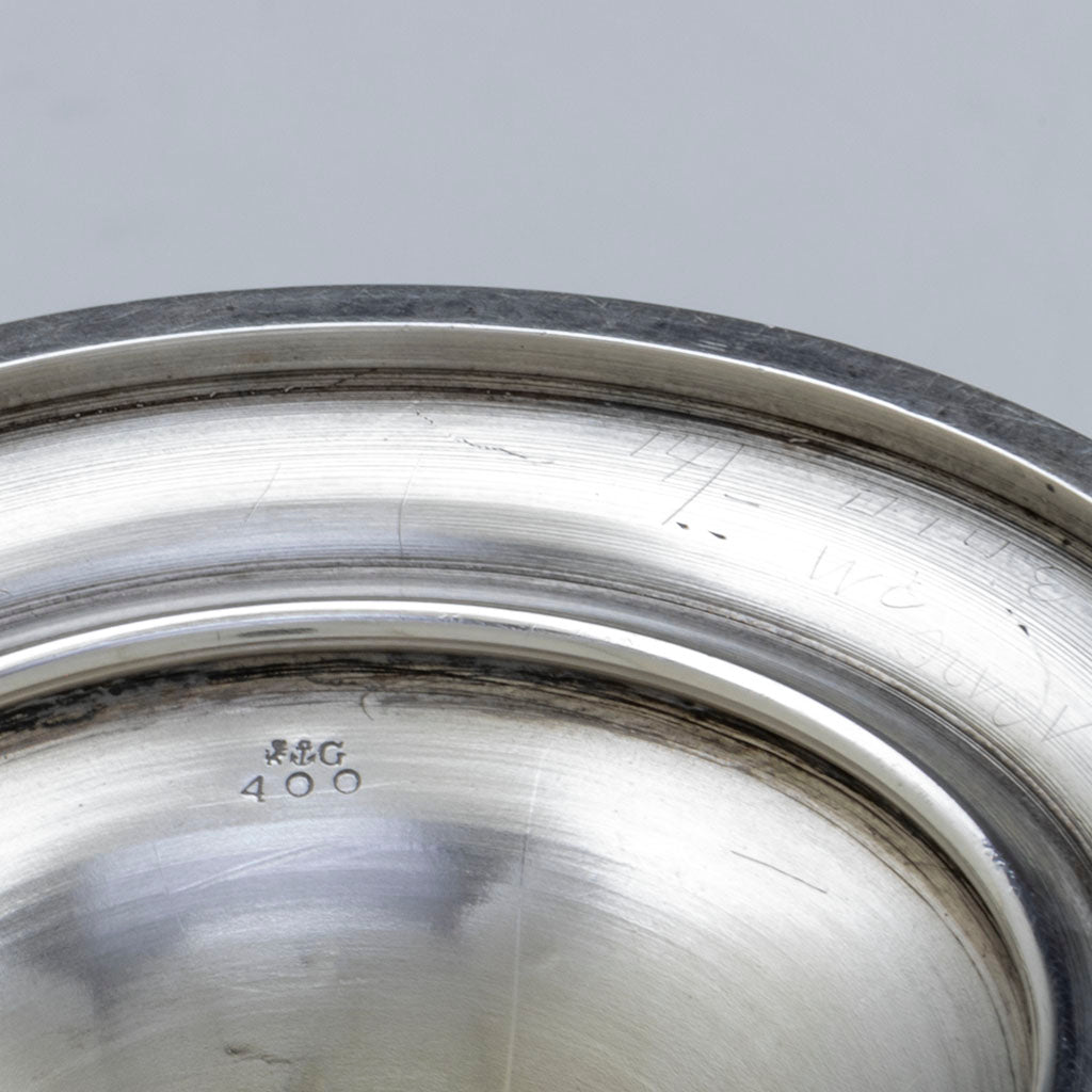 Marks on Gorham Antique Coin Silver Vase, Providence, RI, 1861-1867
