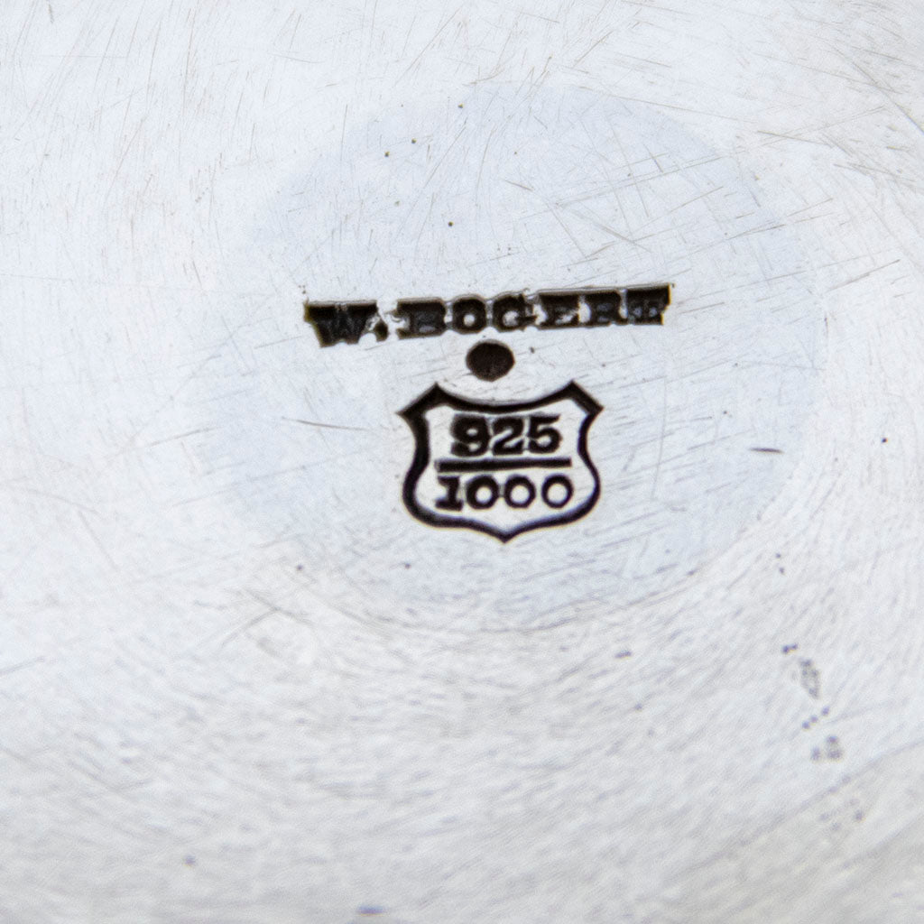 mark on William Bogert Antique Sterling Silver Tea/ Coffee Set, NYC, NY, c. 1870