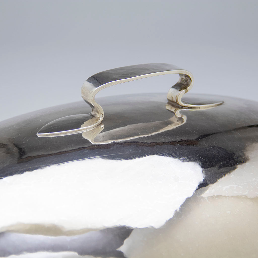 The Kalo Shops Massive Arts &amp; Crafts Sterling Silver Covered Server, Chicago, IL, c. 1920