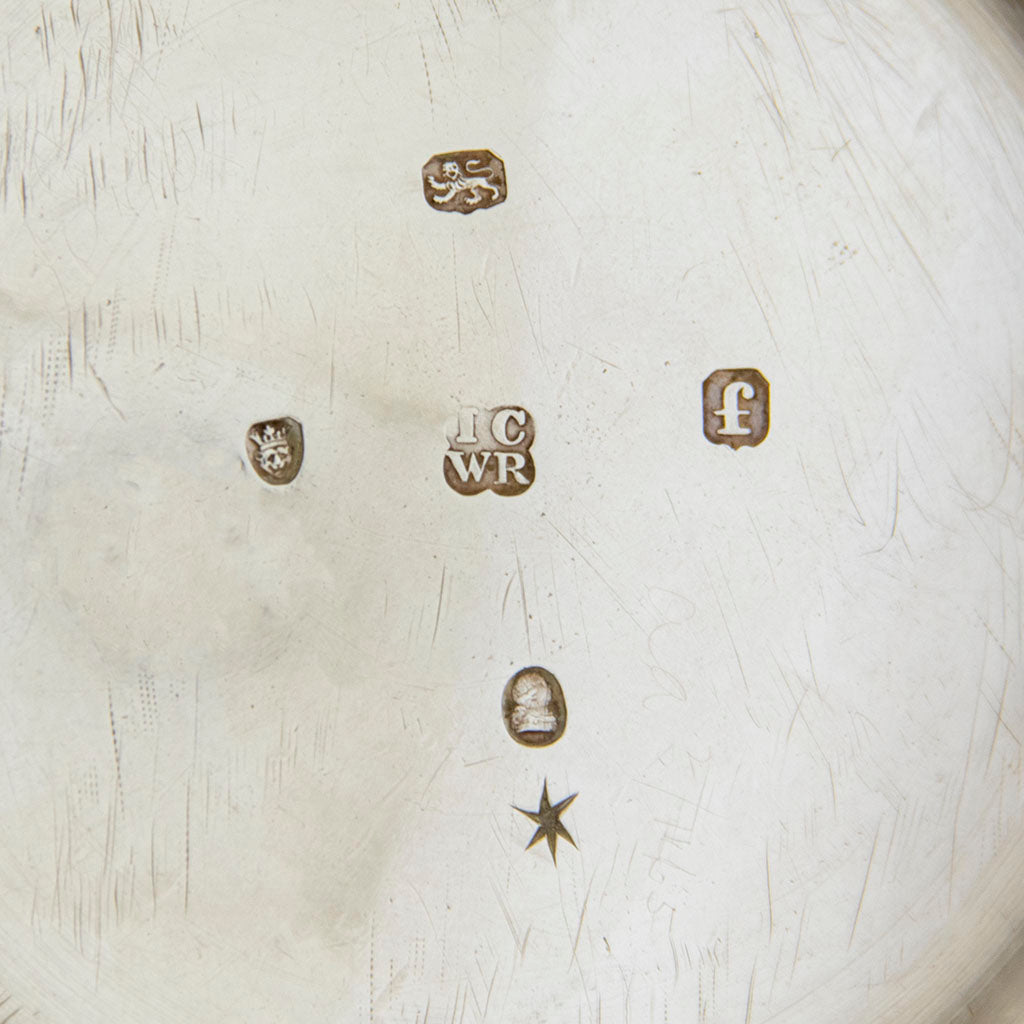 Marks on George IV Sterling Covered Tankard, James Craddock, William Ker Reid, London, 1821/22