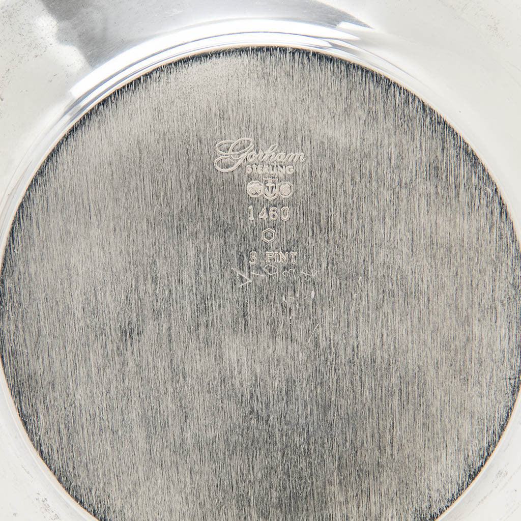 Marks on Gorham Rare &#39;Circa 70&#39; Sterling Silver Pitcher, Providence, RI, 1960 