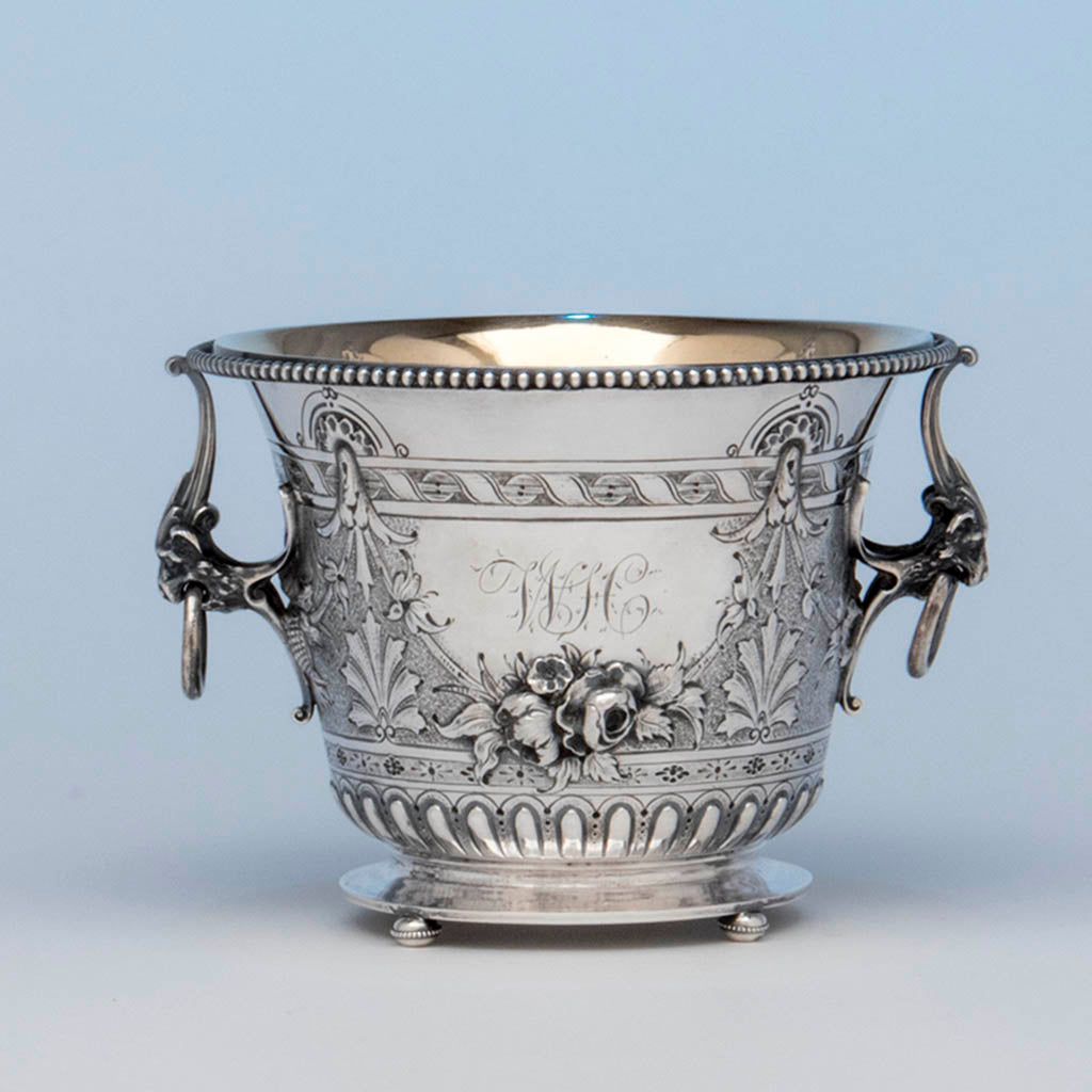 Gorham Antique Coin Silver Waste Bowl, Providence, RI, c. 1870's