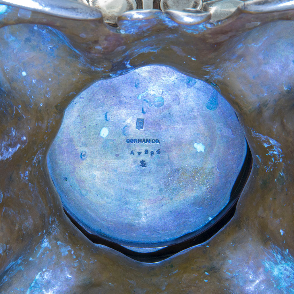 Gorham Pair of St Louis Exposition Copper and Silver Monumental Vases, Providence, RI, 1904