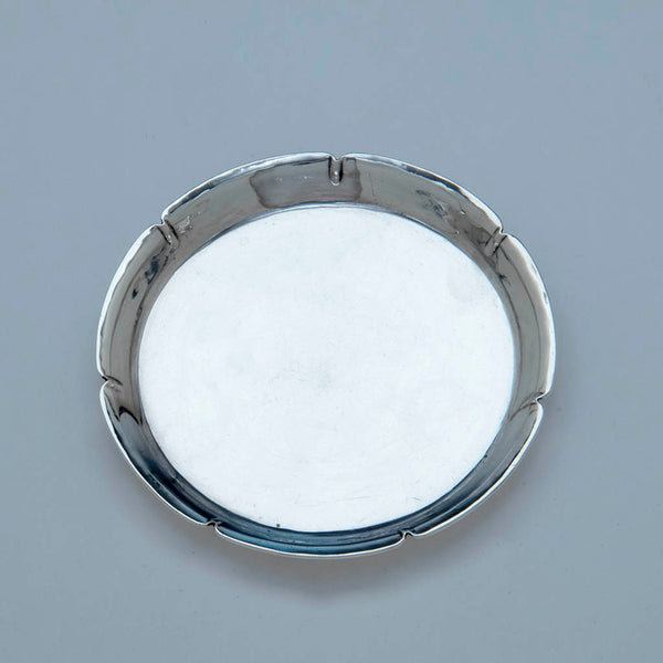 Joel F. Hewes Sterling Silver Set of 12 Coasters, Titusville