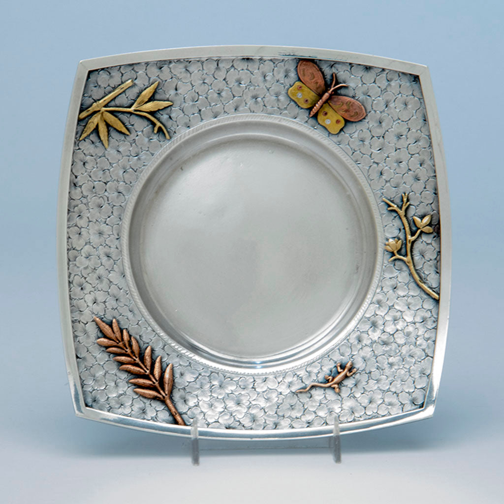 Dish 1 of Dominick and Haff Sterling &amp; Other Metals Antique Dish, c. 1880