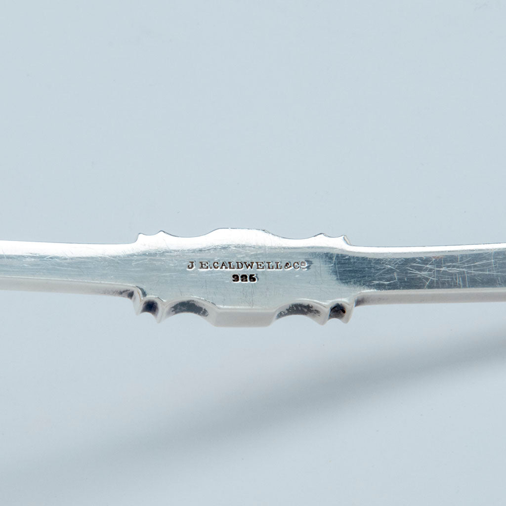 John Wendt (attr) Antique Sterling Silver Figural Punch Ladle, NYC, c. 1870&#39;s