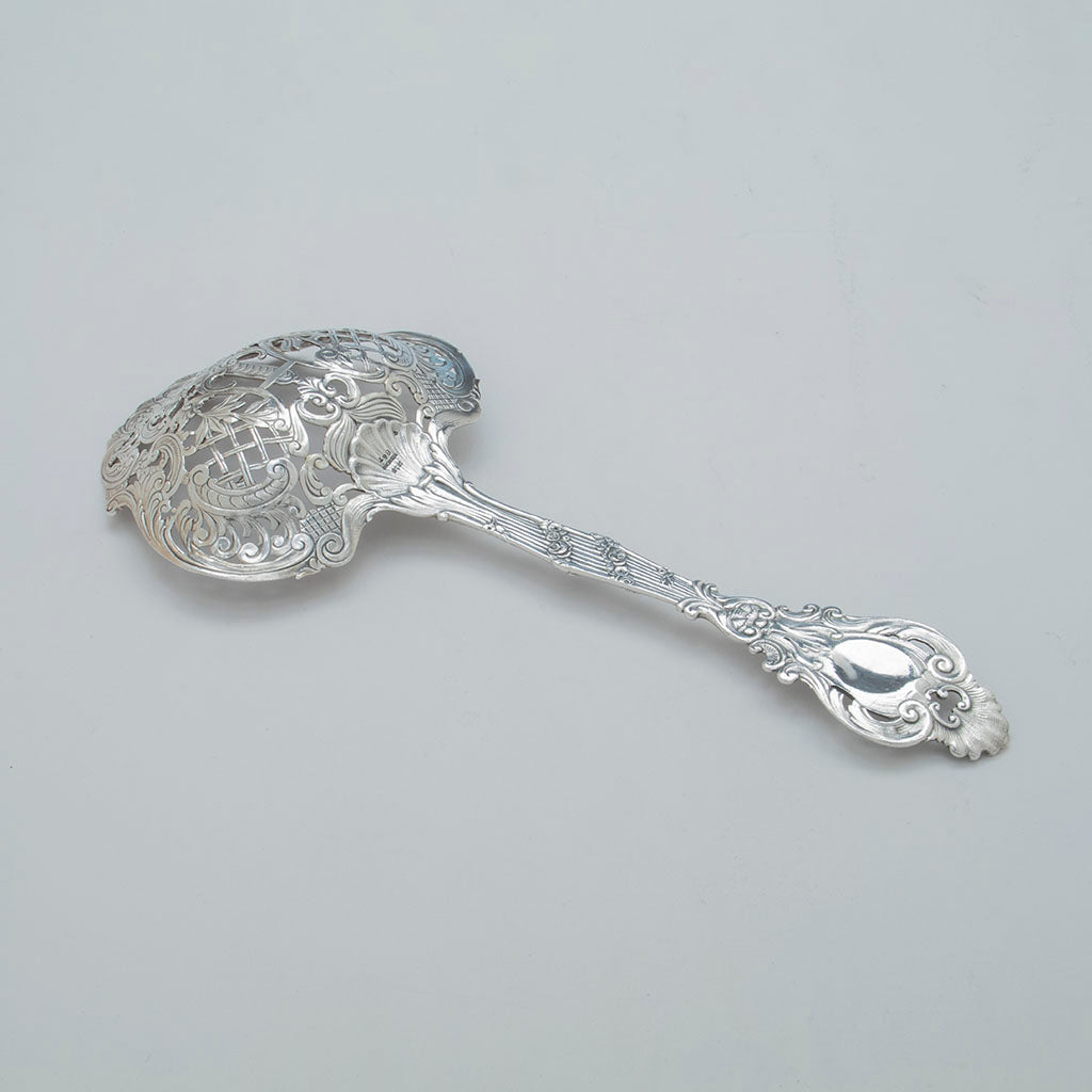 Back of Gorham Antique Sterling Silver Bonbonniere, Providence, RI, 1897