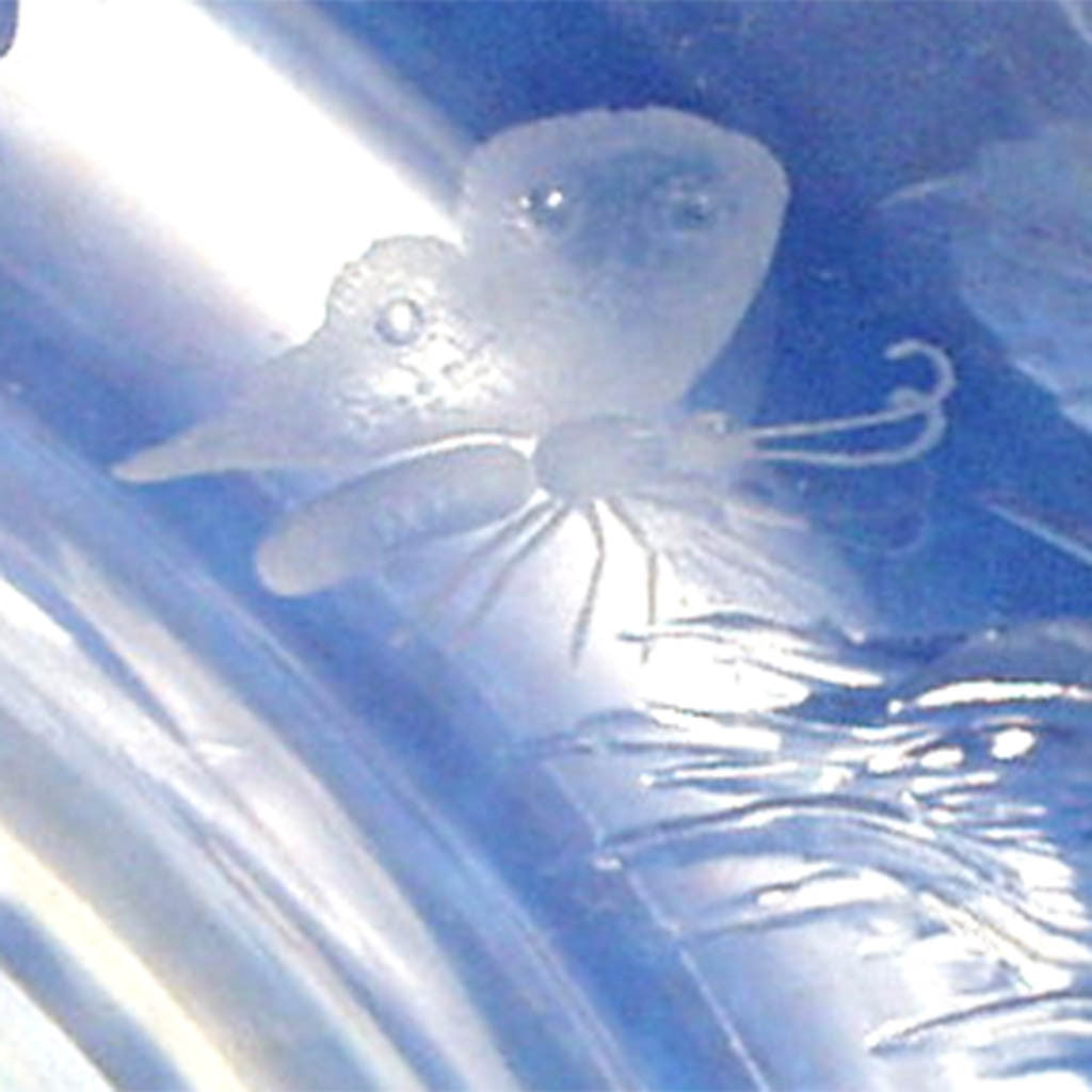 Butterfly on Gorham Extremely Fine Sterling and Cut Glass Special Order Centerpiece, retailed by Grogan Co., Pittsburgh, c. 1908