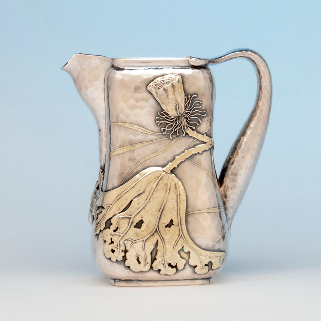 Tiffany &amp; Co: The Westinghouse Antique Sterling Silver Pitcher, NYC, NY, c. 1885