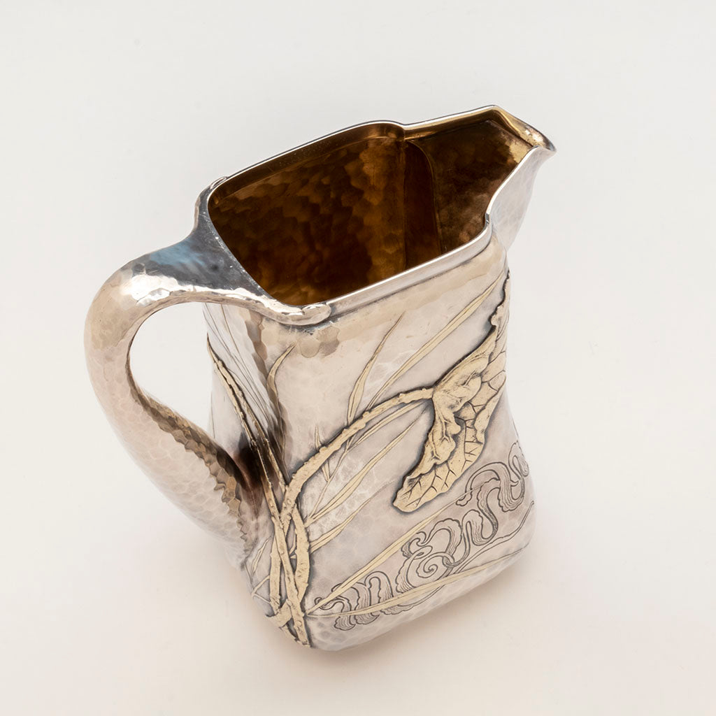 Interior of Tiffany and Co: The Westinghouse Antique Sterling Silver Pitcher, NYC, NY, c. 1885