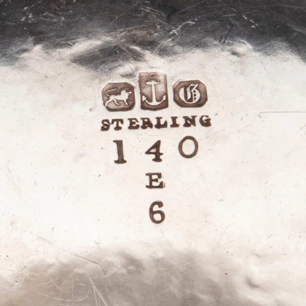 Marks on Gorham Antique Sterling Silver Bucket Ice Bowl, Providence, RI, 1872