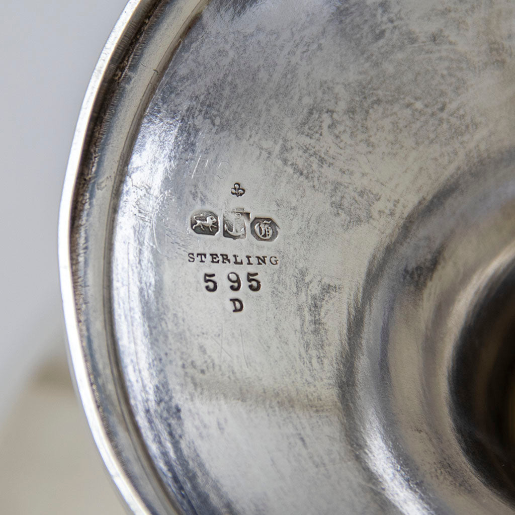 Marks on Gorham Antique Sterling Silver Berry Bowl, Providence, RI, 1871