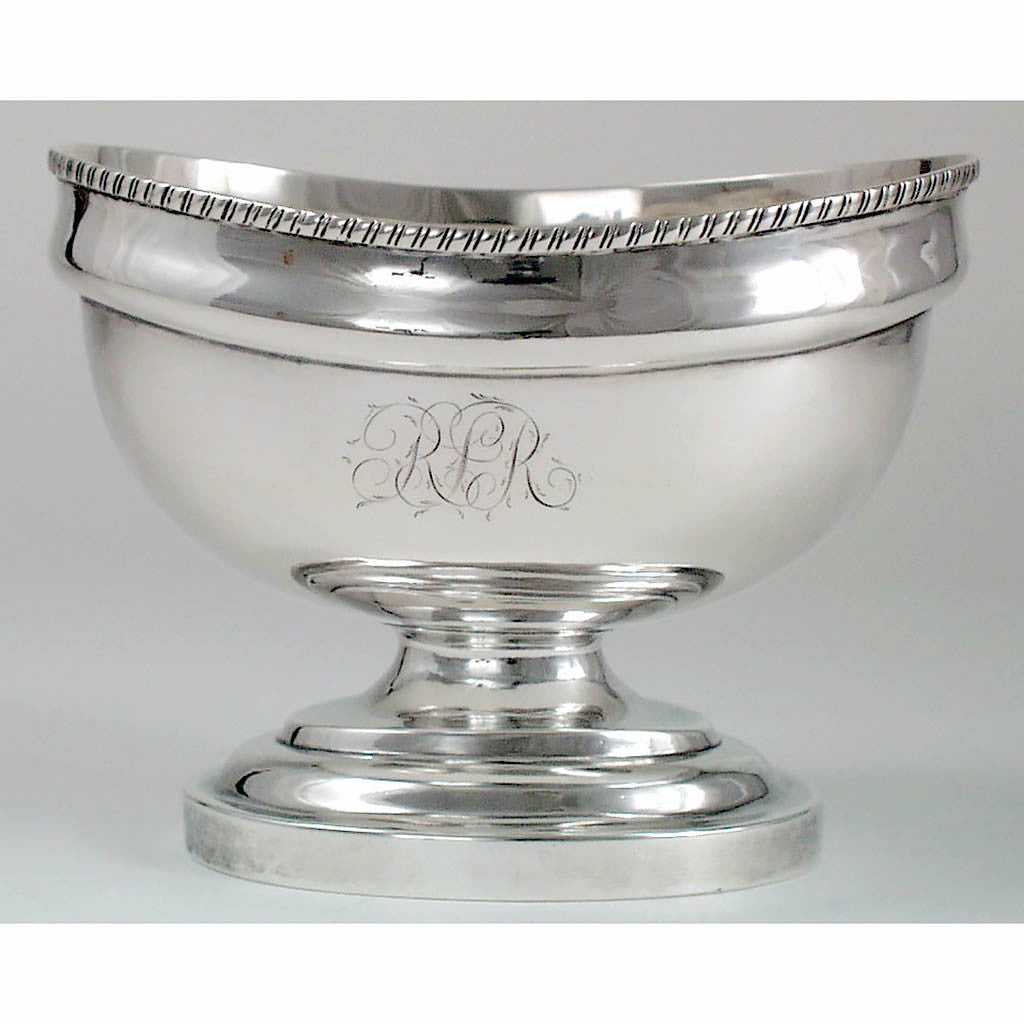 Charles Alexander Burnett Coin Silver Bowl, Washington,DC, c. 1805.