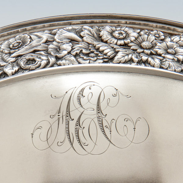 Theodore B. Starr Antique Sterling Silver Centerpiece, Berry