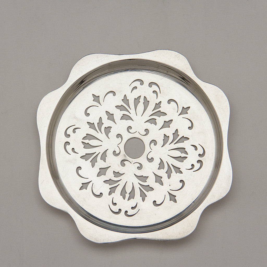 Liner to Frank W. Smith Silver Co Antique Sterling Silver Open Butter Dish, Gardner, MA, c. 1900