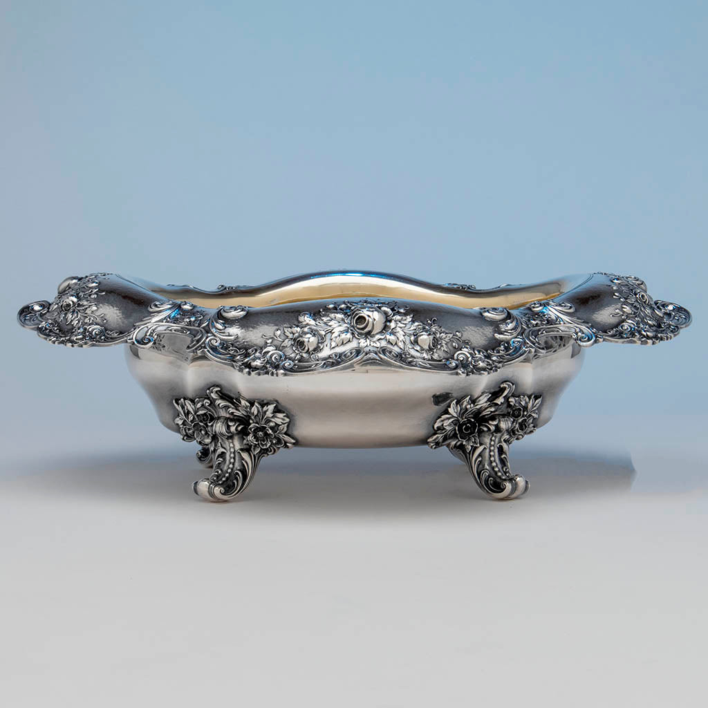 Centerpiece to Gorham Antique Sterling Silver &#39;Special Order&#39; Garniture Suite, Providence, RI, 1900