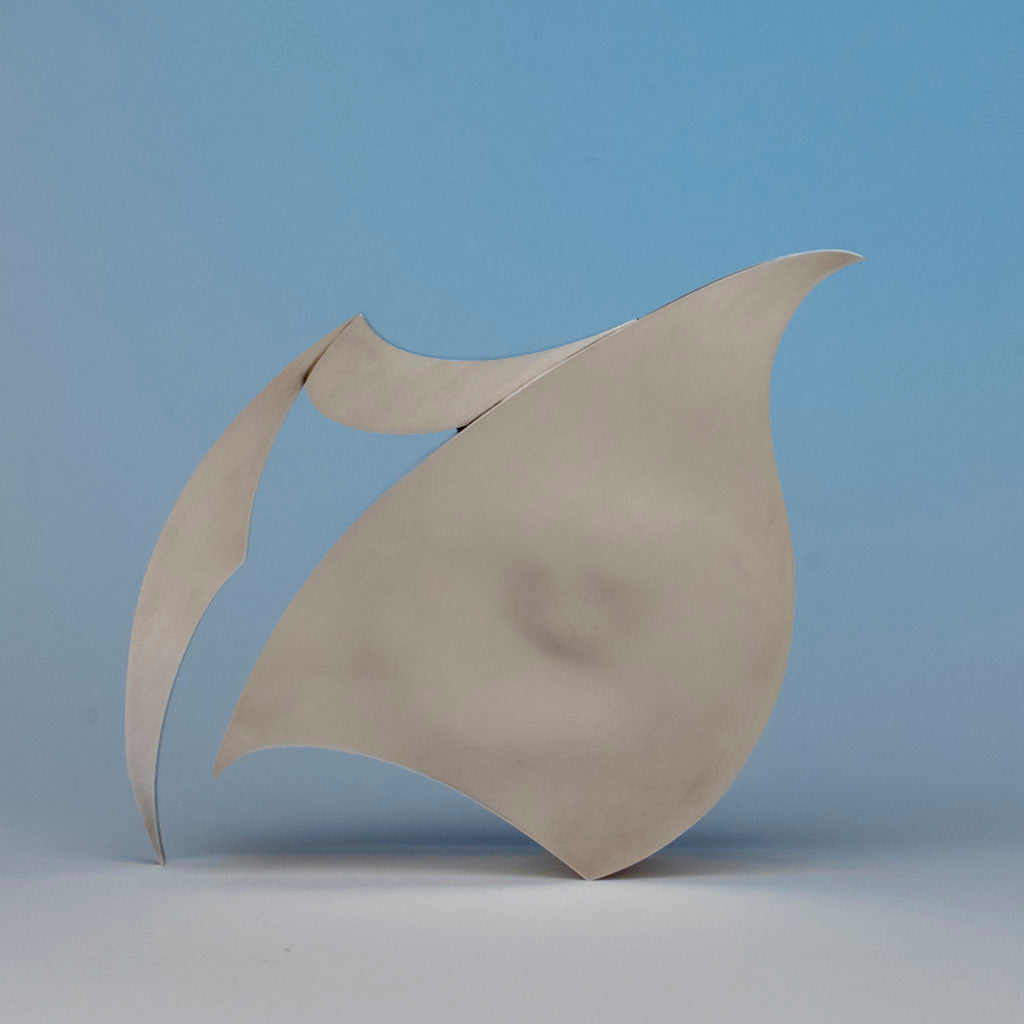 Matthew S. Morrow Modern Sterling Pitcher, Lubbock, TX, c. 1991