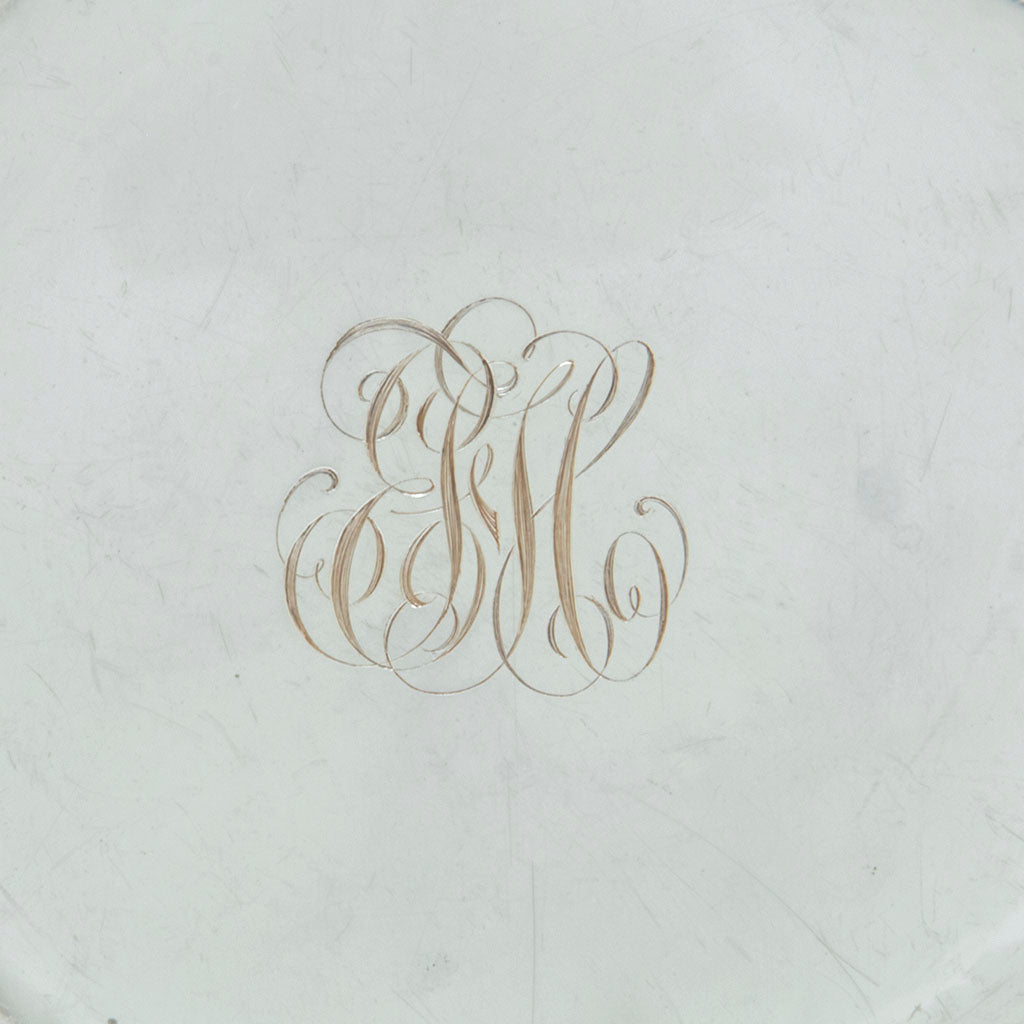 Mary Knight/ Karl Leinonen Sterling Fruit or Punch Bowl with Undertray, Boston, c. 1907