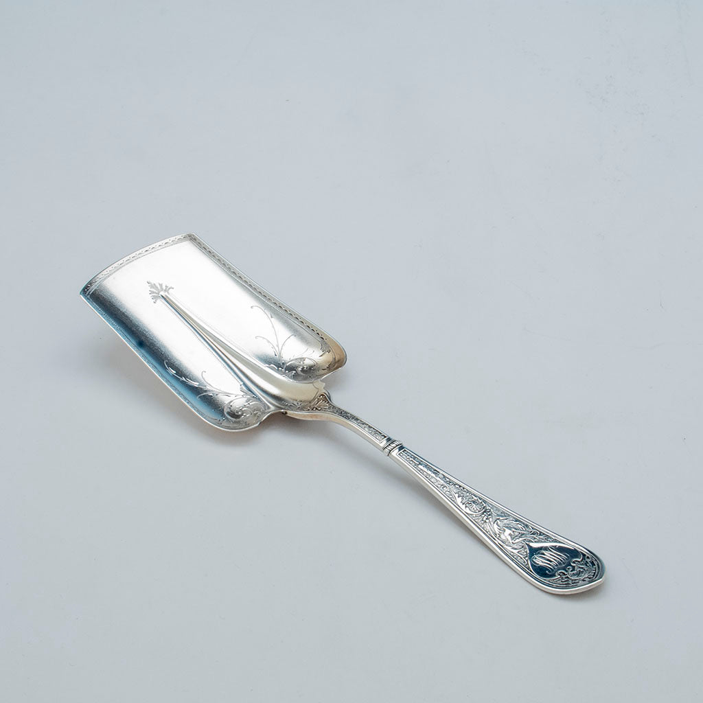 Gorham 'Raphael' Antique Sterling Silver Flat Server, Providence, RI, c. lte 1870s