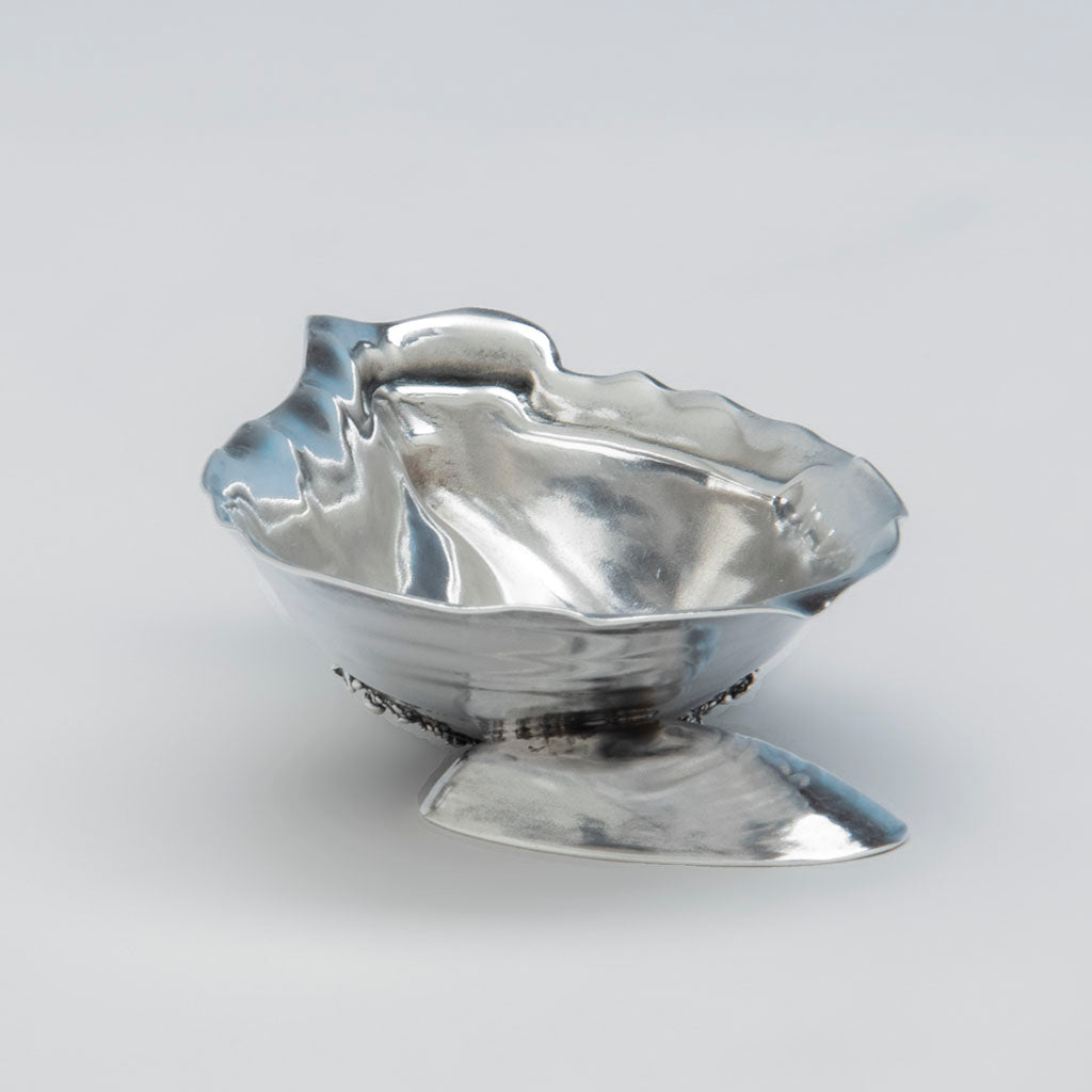 Front of Gorham Antique Sterling Silver Salt Dish, Providence, RI, 1885