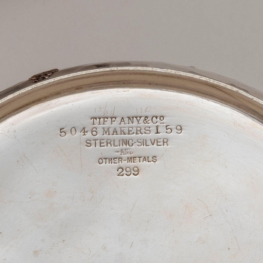 Marks on Tiffany and Co Sterling and Other Metals Téte Téte Set, NYC, NY, c. 1878
