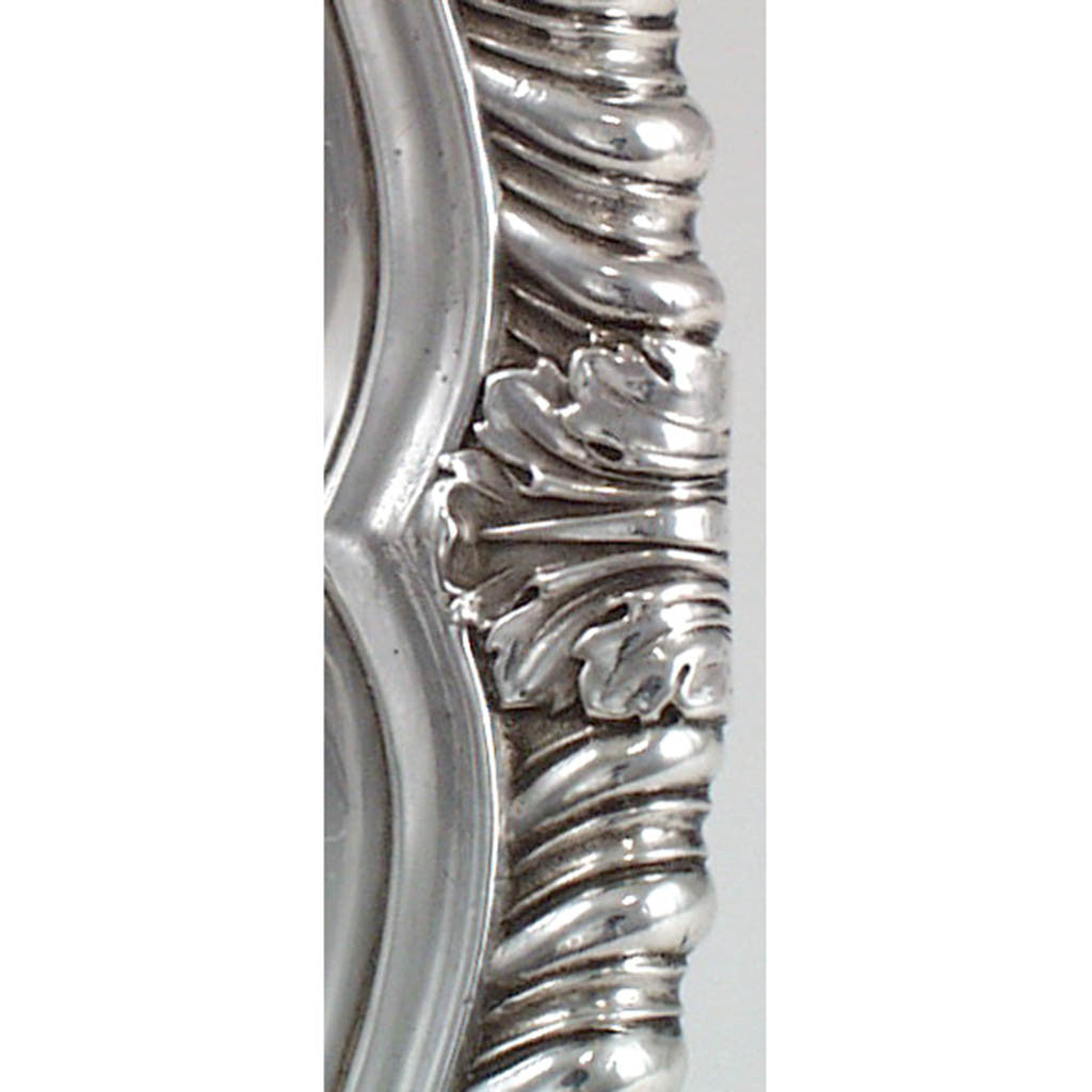 Border detail to Paul Storr Regency Sterling Dinner Plates - 12, London, 1808/09