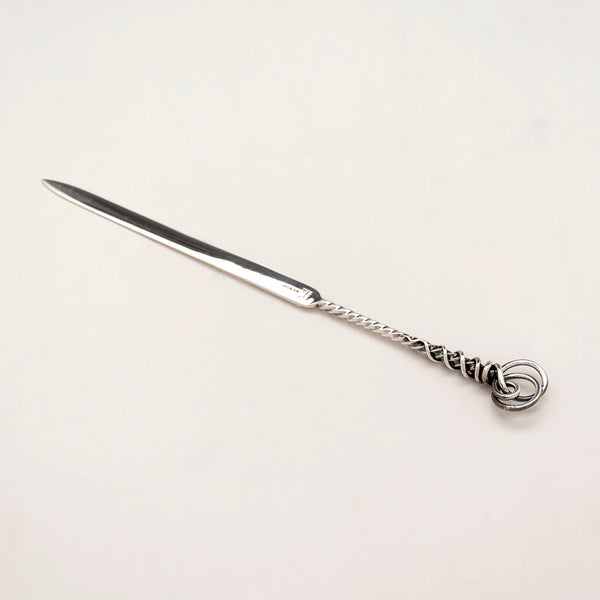 Vintage 6” Easyglide Letter Envelope Opener in Polished Classic Silver  Finish - Stephanie Imports