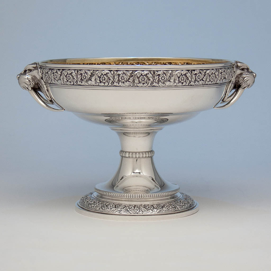Tiffany & Co Antique Sterling Silver 'Walrus' Punch Bowl, New York City, c. 1875