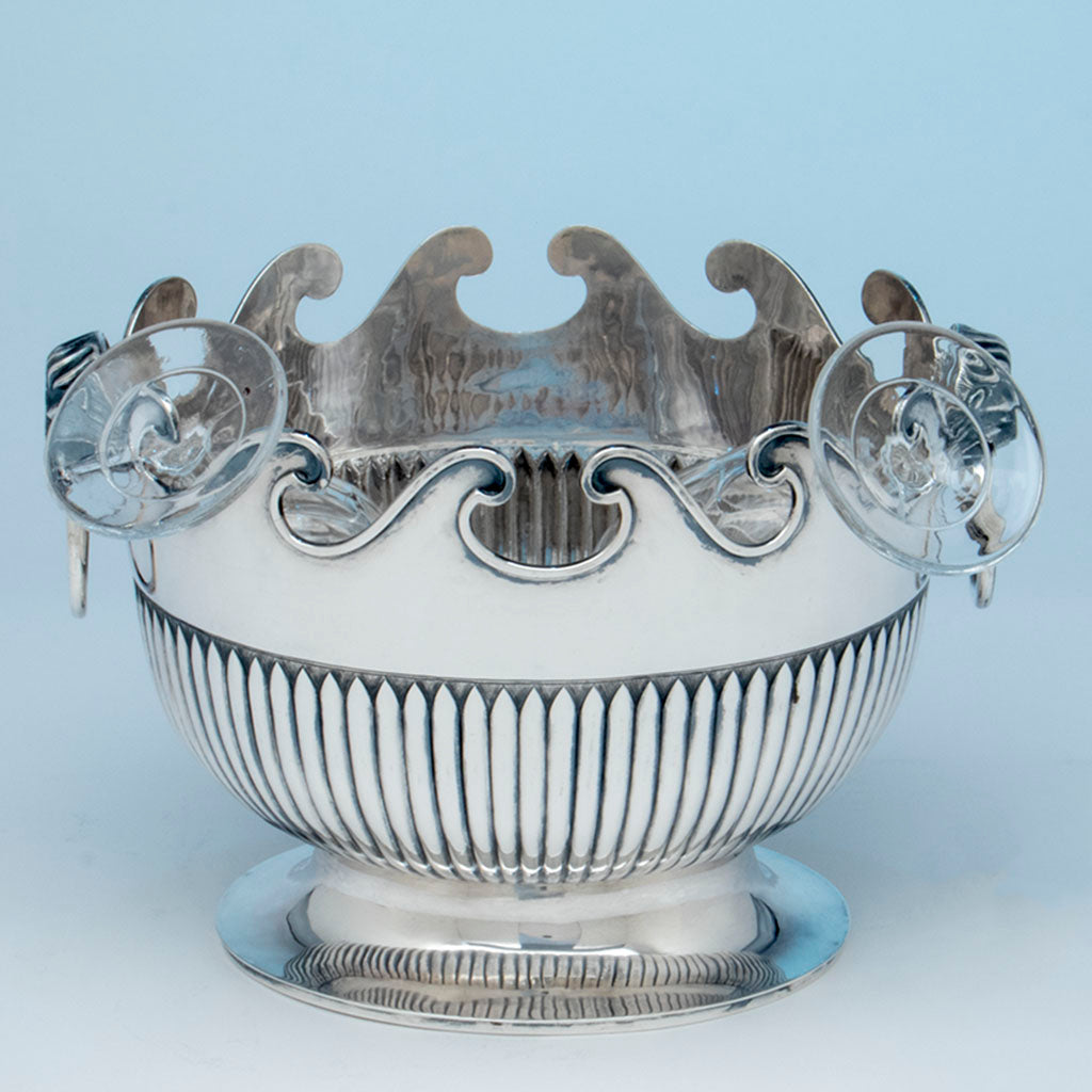 Glasses in McAuliffe &amp; Hadley Sterling Silver Monteith, Boston, MA, 1914