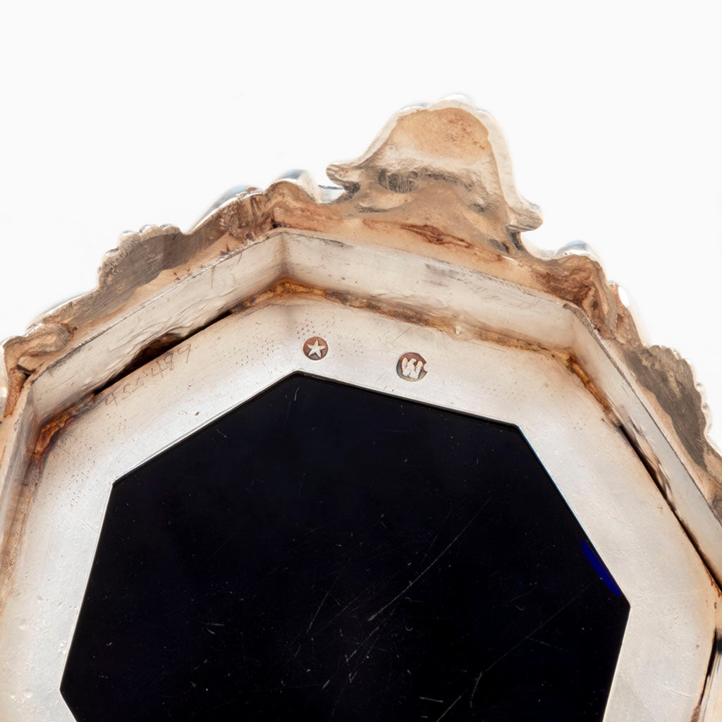 Pseudo-hallmarks on William Forbes Antique Coin Silver Mustard Pot, NYC, NY, c.1840&#39;s