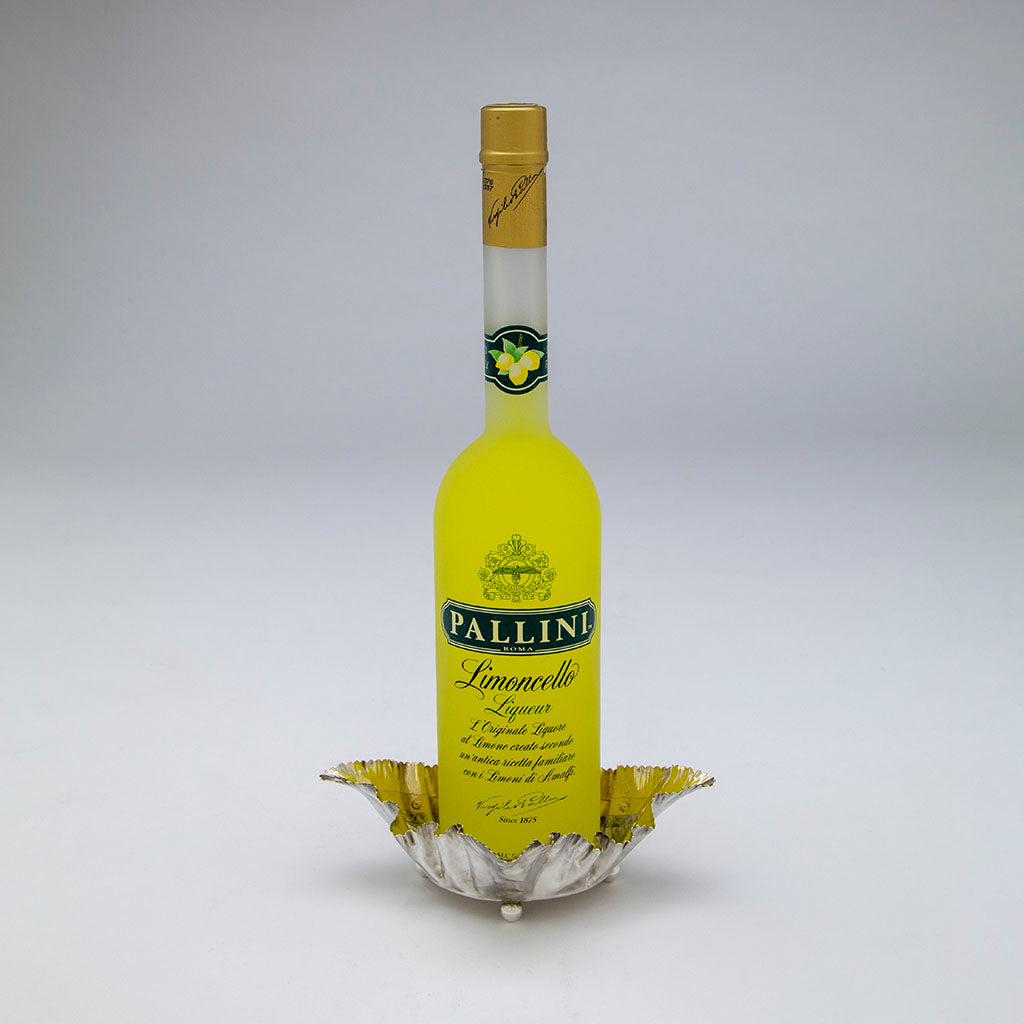 Wood and Hughes Antique Sterling Silver Trompe l&#39;Oeil Dish, NYC, NY, c. 1880s