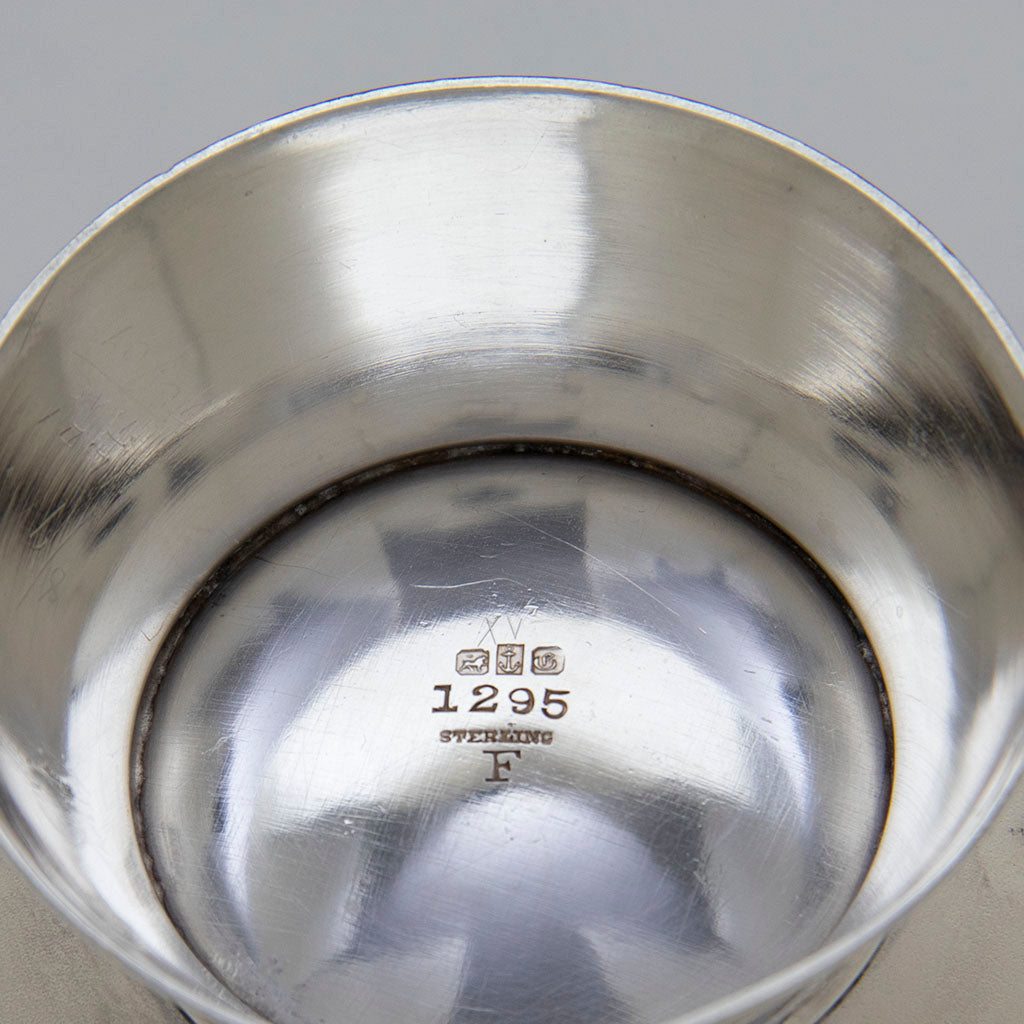 Marks on Gorham Antique Sterling Silver Japonesque Dessert Creamer and Sugar, Providence, RI, 1873