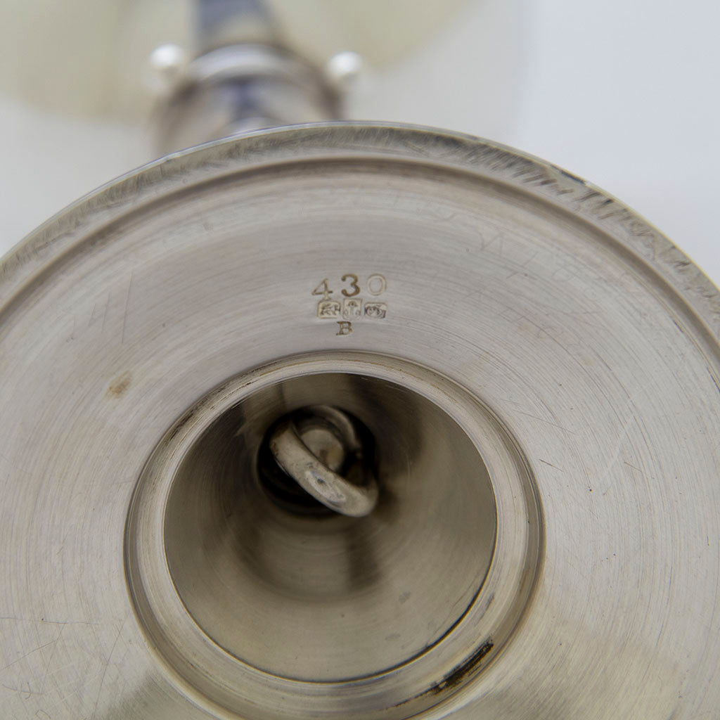 Marks on Gorham Antique Sterling Silver Figural Goblet, Providence, RI, 1872