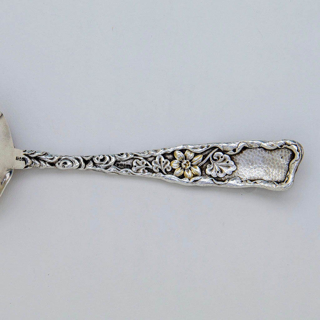 Gorham Antique Sterling Silver 'Hizen' Pattern Serving Berry