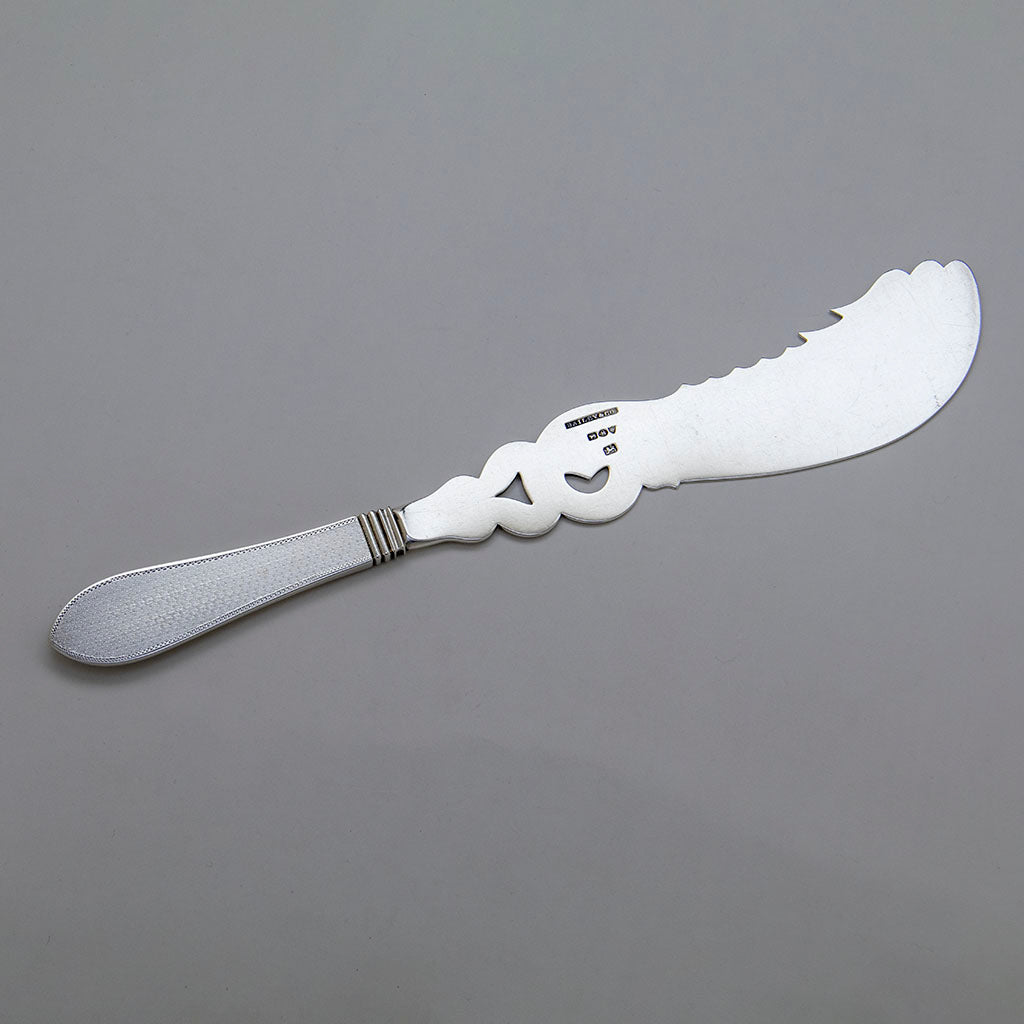 Bailey & Co. (George Sharp) Antique Sterling Silver Fish Server, Phila ...