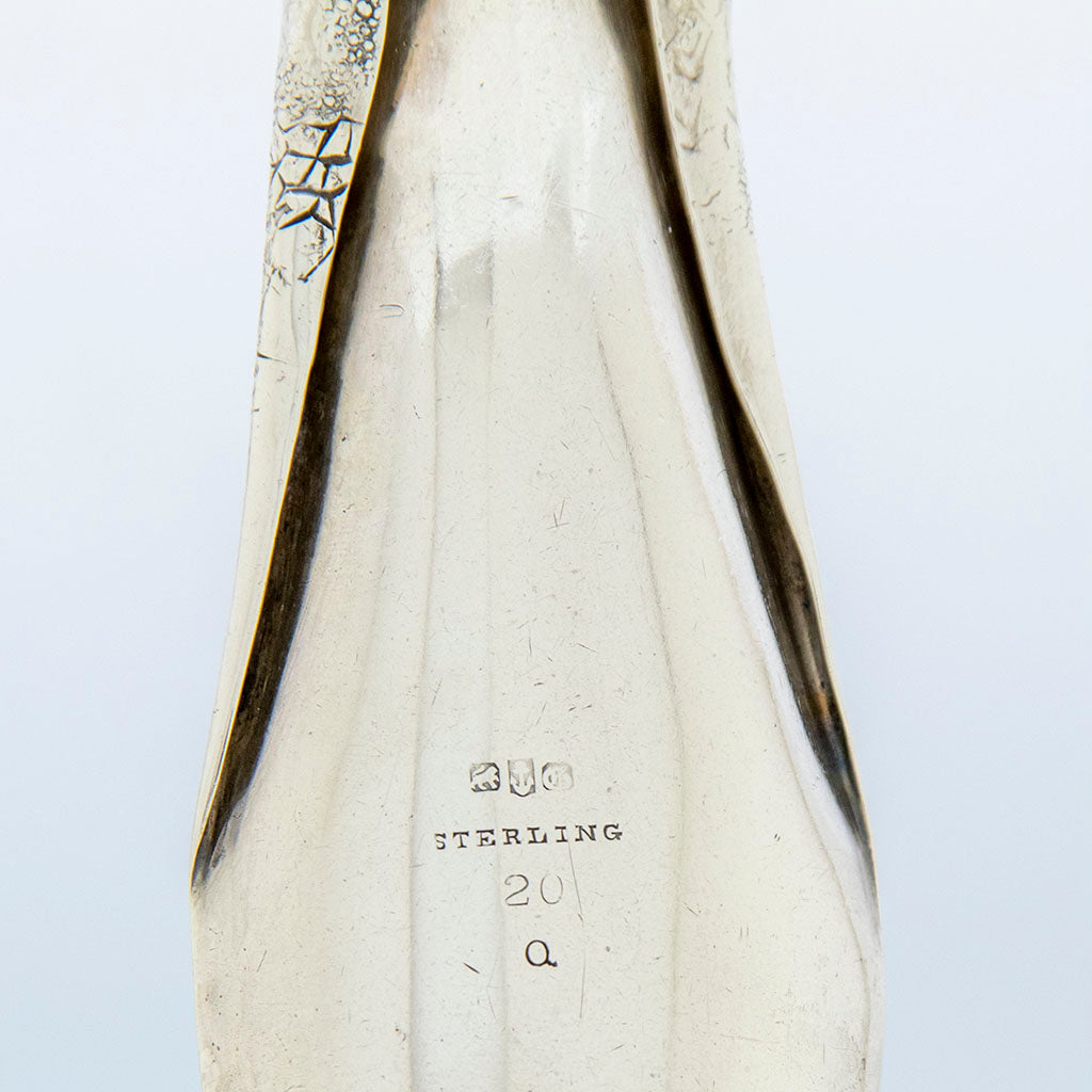 Gorham Rare Antique Sterling Silver Shoe Horn, Providence, RI, 1884