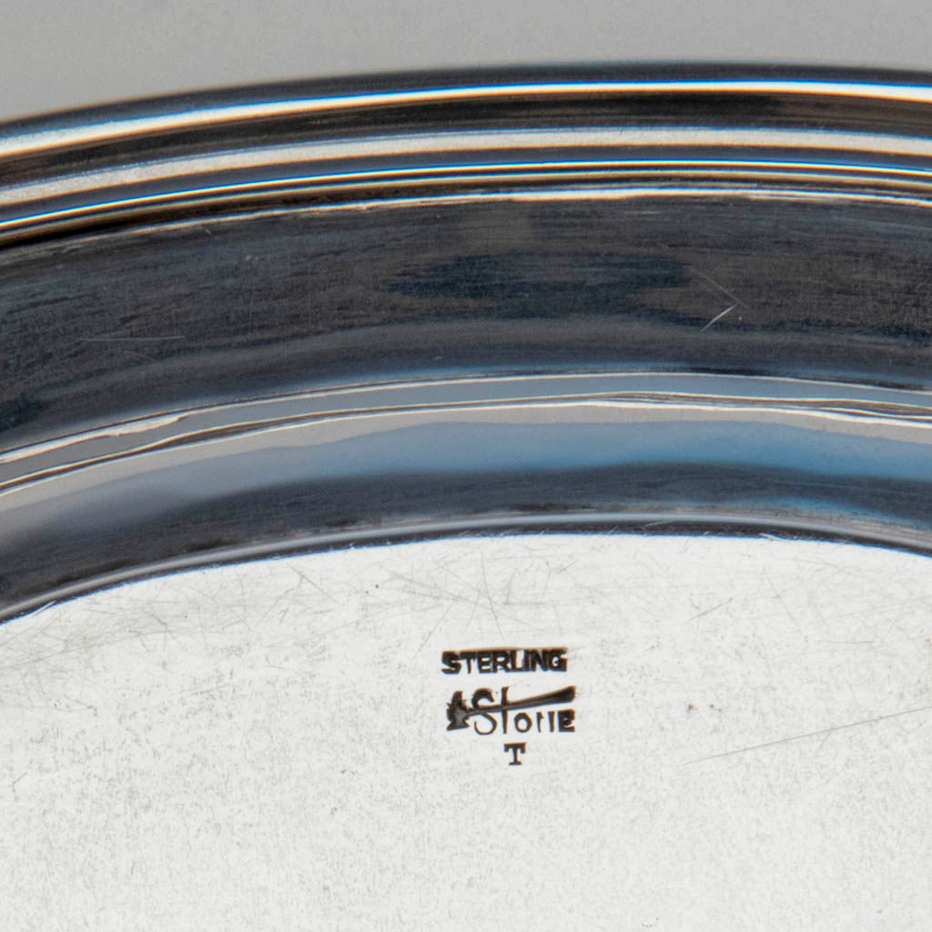 Marks on  Arthur Stone Arts &amp; Crafts Sterling Silver Covered Sauce Tureen, Gardner, MA, c. 1920