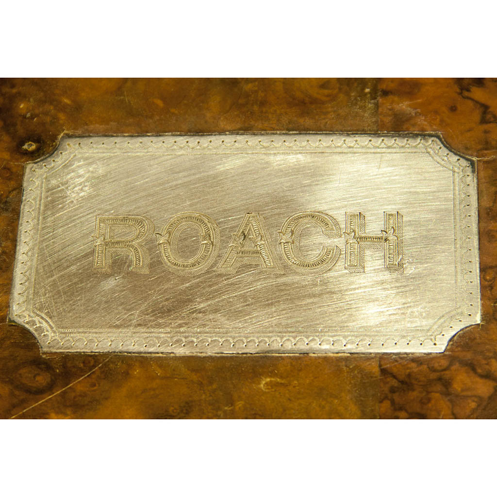 Top plate on Massive Gorham Presentation Case made for the John Roach Silver Service, Providence, RI, c. 1874