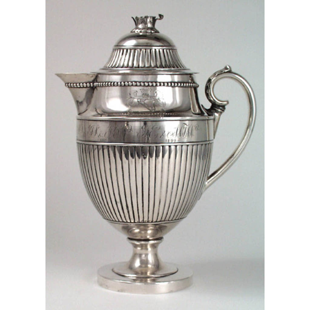 Sunshing - Extremely Rare, Fine and Important: The Winslow Family Chinese Export Silver Cider Jug, Early 19th Century