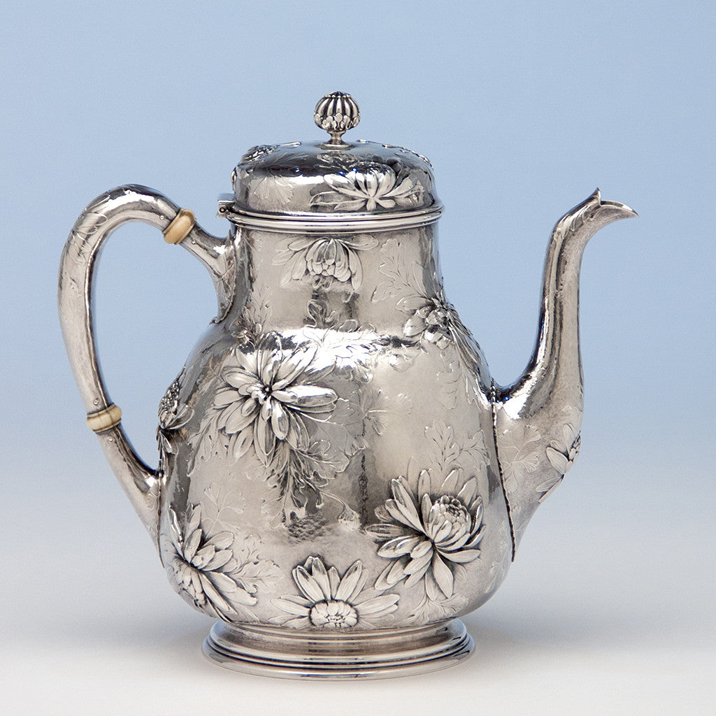 Gorham Antique Sterling Silver Unique 'Japanese' 7 Piece