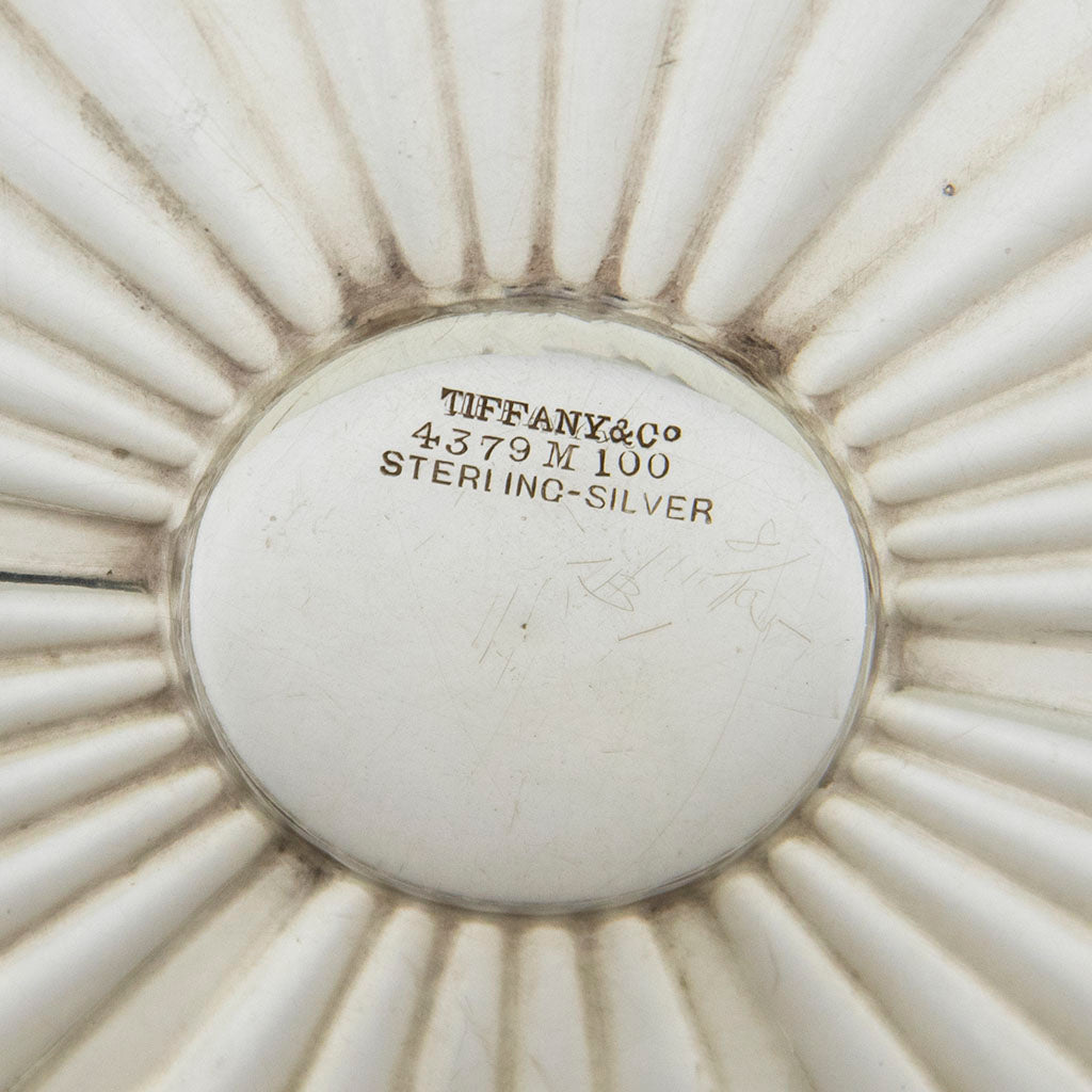Marks on Tiffany &amp; Co Antique Sterling Silver Wine Coaster, NYC, NY, c. 1875