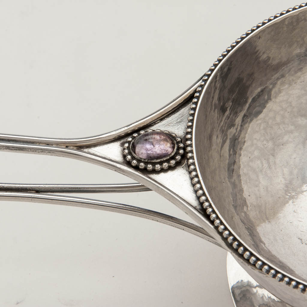 Marcus & Co Sterling Silver and Amethyst Arts & Crafts 2 Marcus & Co Sterling Silver and Amethyst Arts & Crafts 2