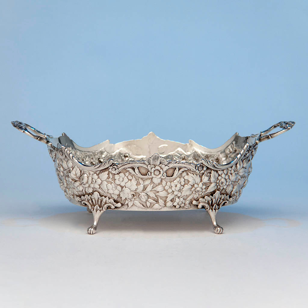 Andrew E. Warner 11oz Silver Bread or Fruit Basket, Baltimore, c. 1850s