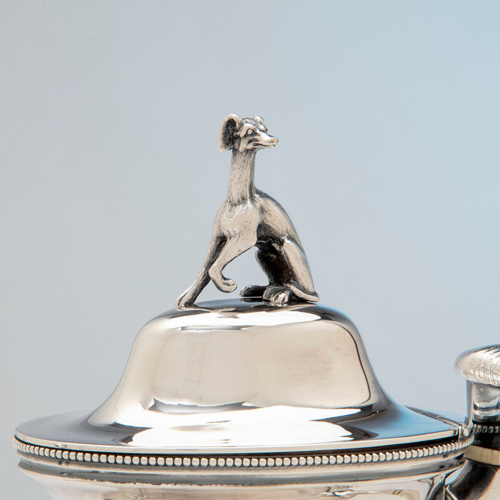 Rogers &amp; Wendt Antique Coin Silver Coffee Set, Boston, c. 1858/59