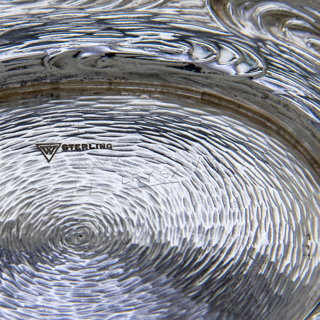 Mark on William Wilson &amp; Son Antique Sterling Silver Nautical Tureen, Philadelphia, PA, c. 1880