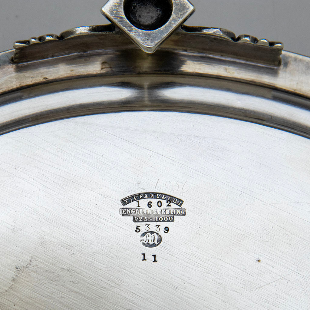 Tiffany &amp; Co Antique Sterling Silver Salver, New York City, NY, c. 1865