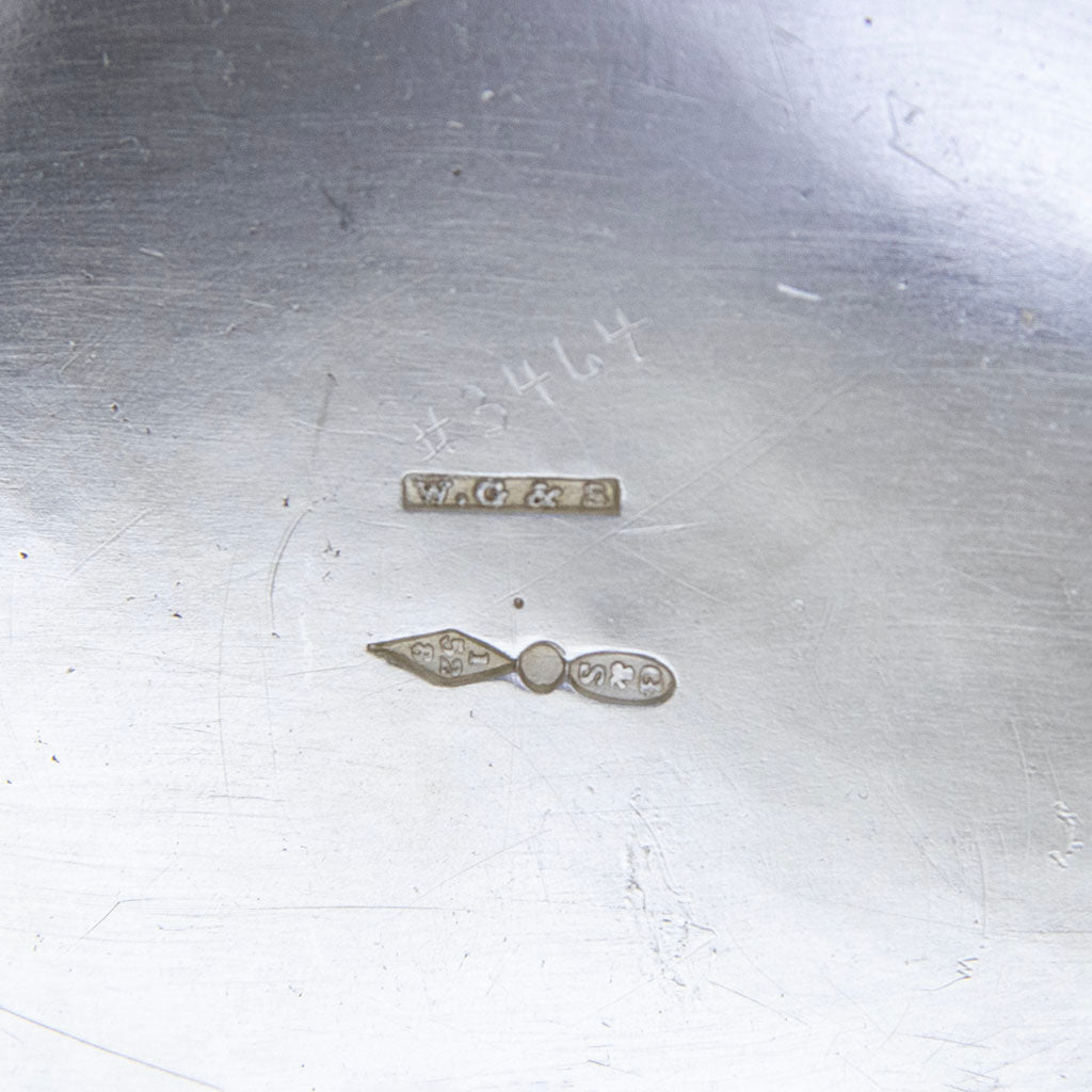 Marks on William Gale &amp; Son Antique Coin Silver Large Fruit or Cake Basket, New York City, 1852