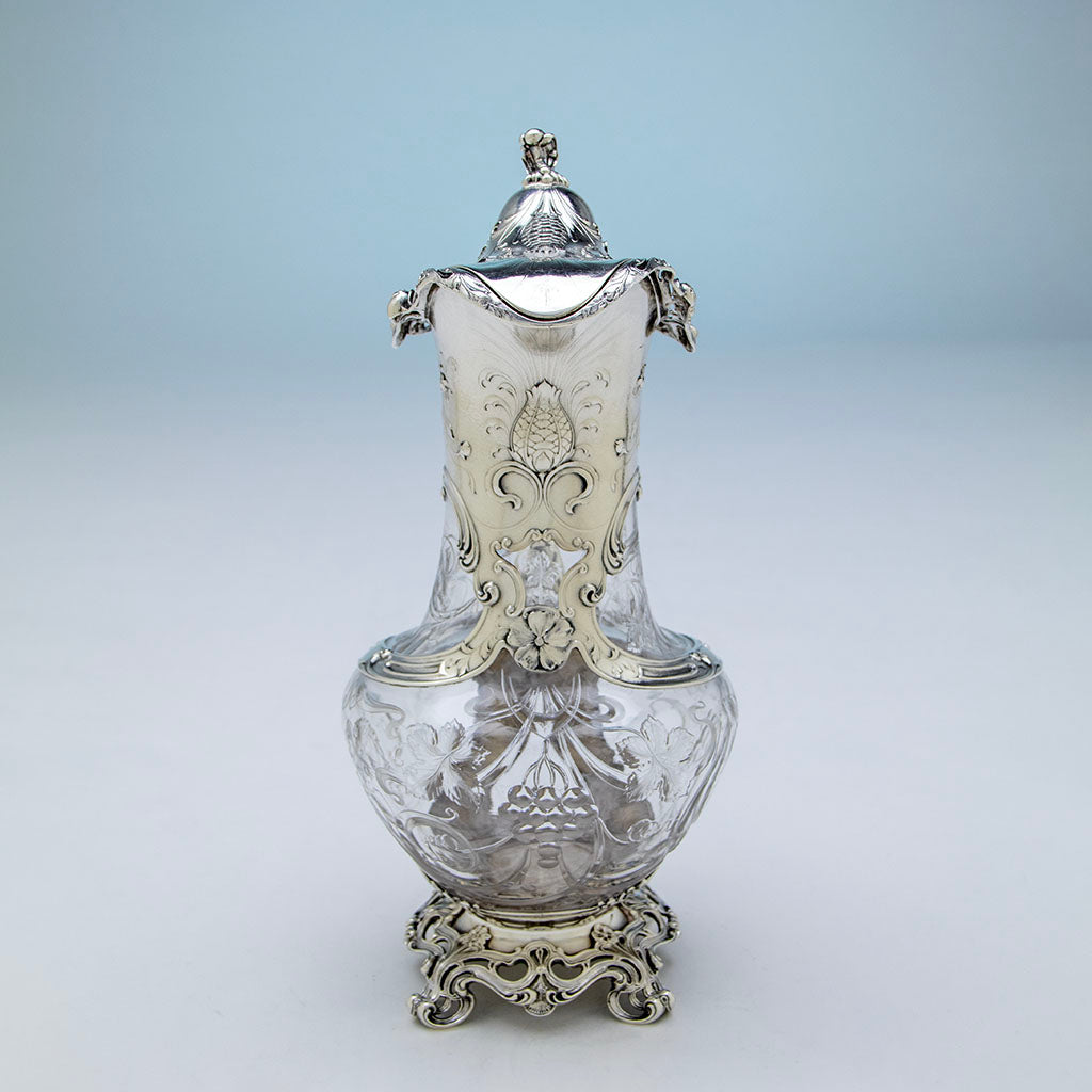Gorham Special Order Art Nouveau Sterling Mounted Hoare